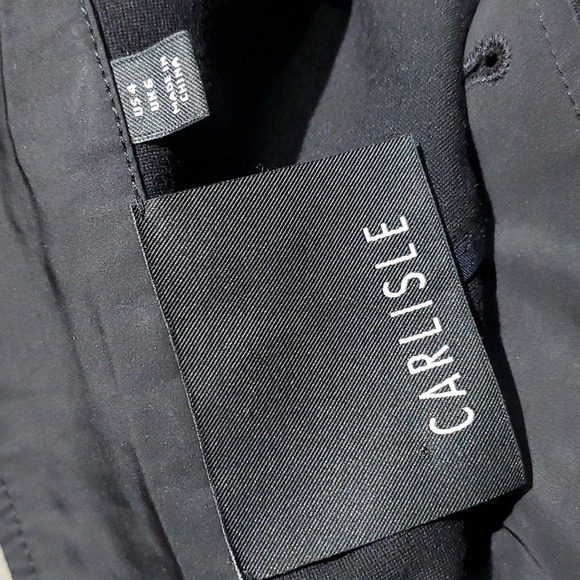 CARLISLE BLACK BLAZER SIZE 4 CASUAL SPORT PREPPY MINIMALIST - Picture 5 of 7